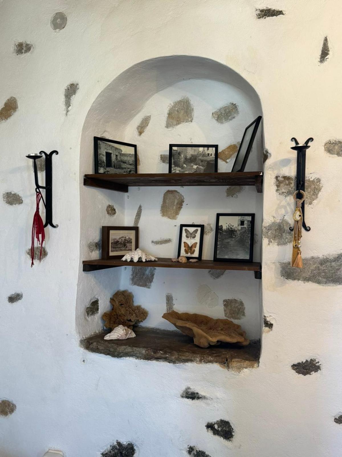 Villa Themed House "Castle Halaros" View 17Th Century Glinado Naxos Esterno foto